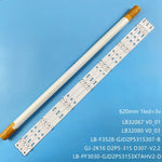 barre lumineuse led blanc jaune perforée diodes modernes technologie flux lumineux alu