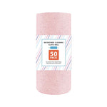 serviettes nettoyage microfibre gris clair pack 50 pièces pratique absorbant texture rugueuse cuisine garage