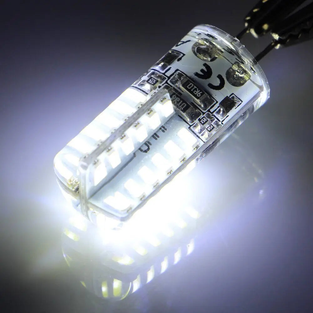 ampoules led g4 colorées transparentes moderne 3w 5w 12v 3014 smd 37x15mm