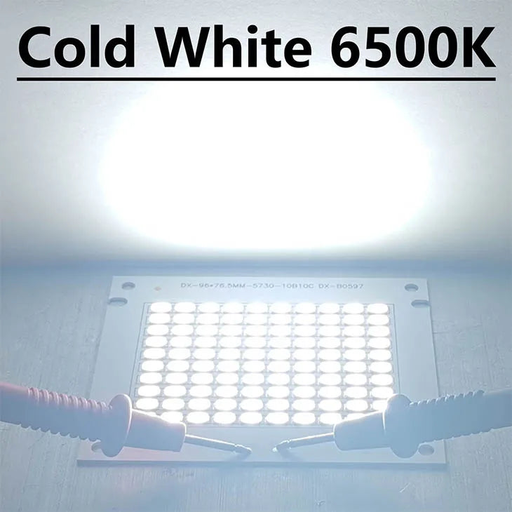 Panneau LED 50W blanc froid 6500K 5000LM 96x76.5mm matrice diodes moderne