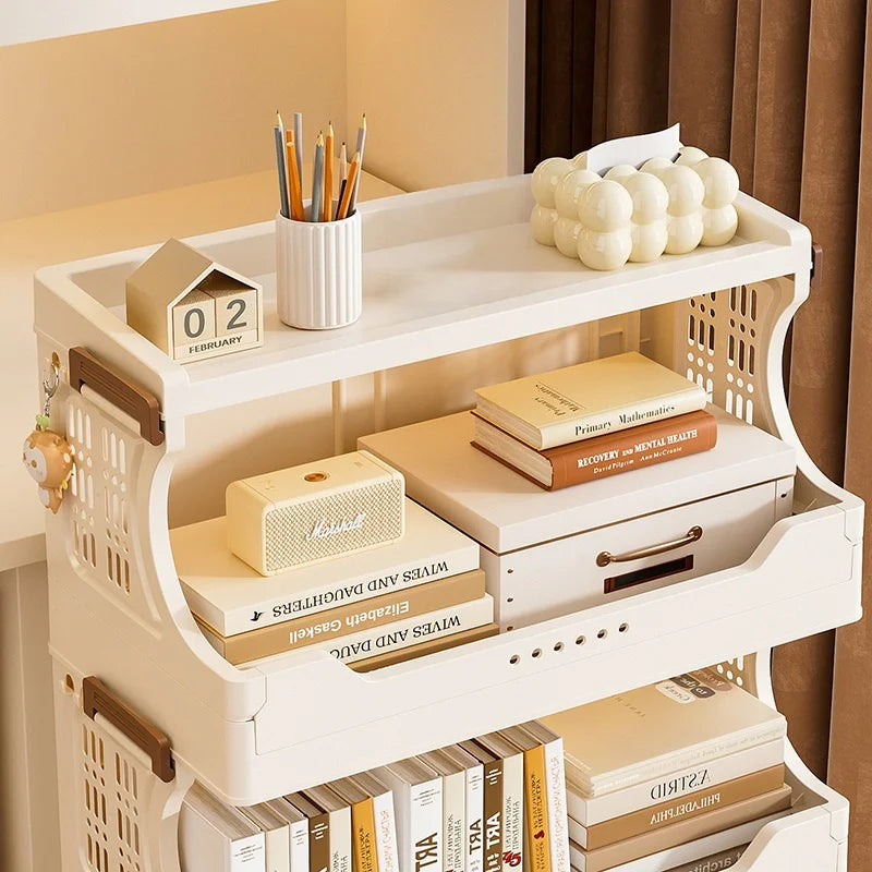meuble rangement modulable boites bacs beige perforations moderne roulettes articles