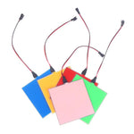 panneau led bleu vert jaune rose rouge adhésif moderne câbles connecteurs flexible opacité mat
