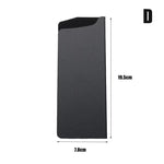 protège couteau noir adhésif durable moderne protection cuisine matériau métal