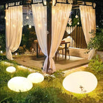 lampe solaire extérieure moderne blanche adhésive autonomie ip65 led vacances jardinextérieur
