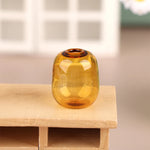 vases transparents modernes plastique noir bleu vert rose gris