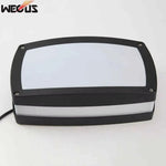 lampe murale moderne led 12w noir blanc ip65 ac85265v aluminium oeilletsextérieurintérieur