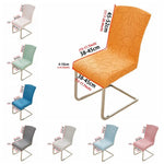 housse chaise polyester moderne fleuri bleu vert rose orange gris antidérapante salon