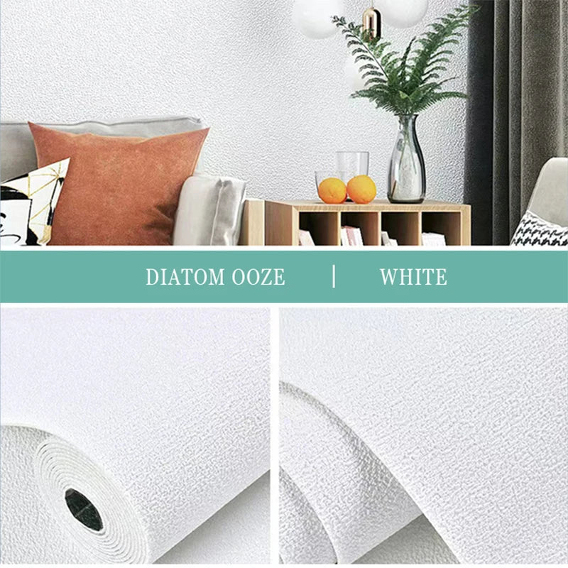 Papier peint autocollant résistant à l'humidité dans une chambre à coucher