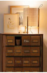 lampe table bois tissu naturel moderne beige brun clair éclairage intérieur salon chambre coucher