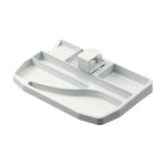 tiroirs rangement plastique blanc noir vis moderne bureautique fournitures clavier souris outils