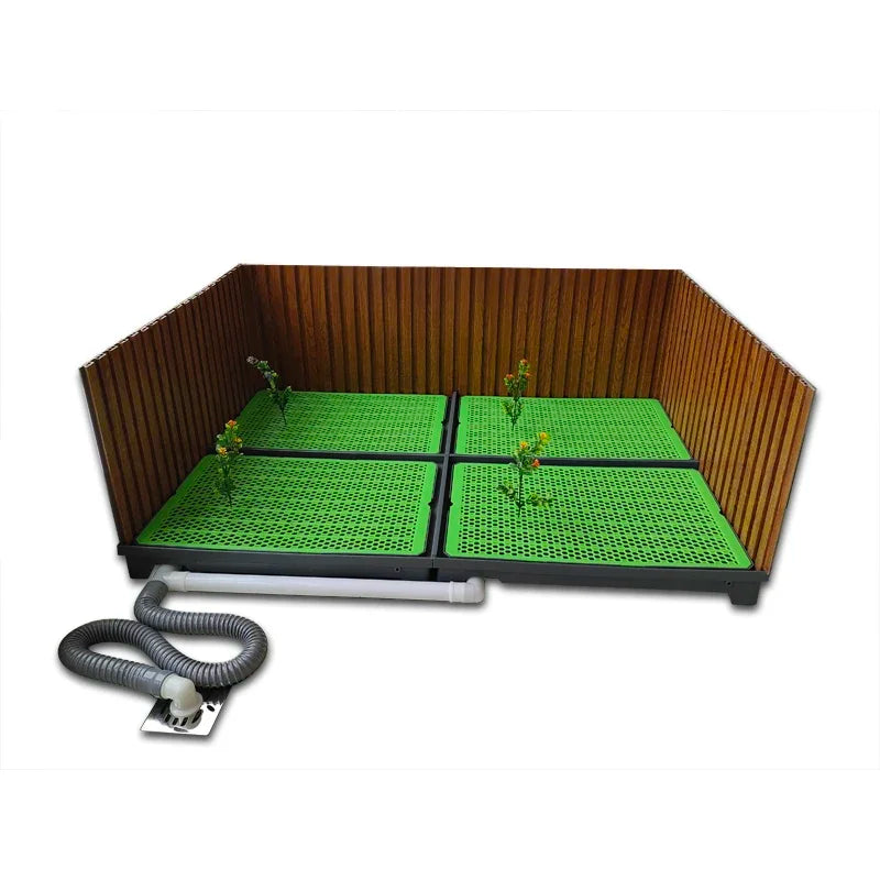 bac urine chien vert noir drainage moderne pompe vidange