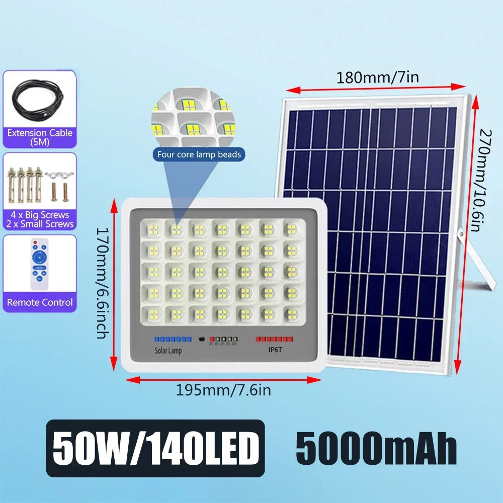 lampe solaire led moderne fixée mur capteur mouvement blanc bleu carreaux noirs étanche ip67