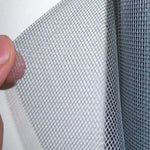 moustiquaire filet protection fenêtre gris maille nylon adhésif résistant chat lavable facile moderne