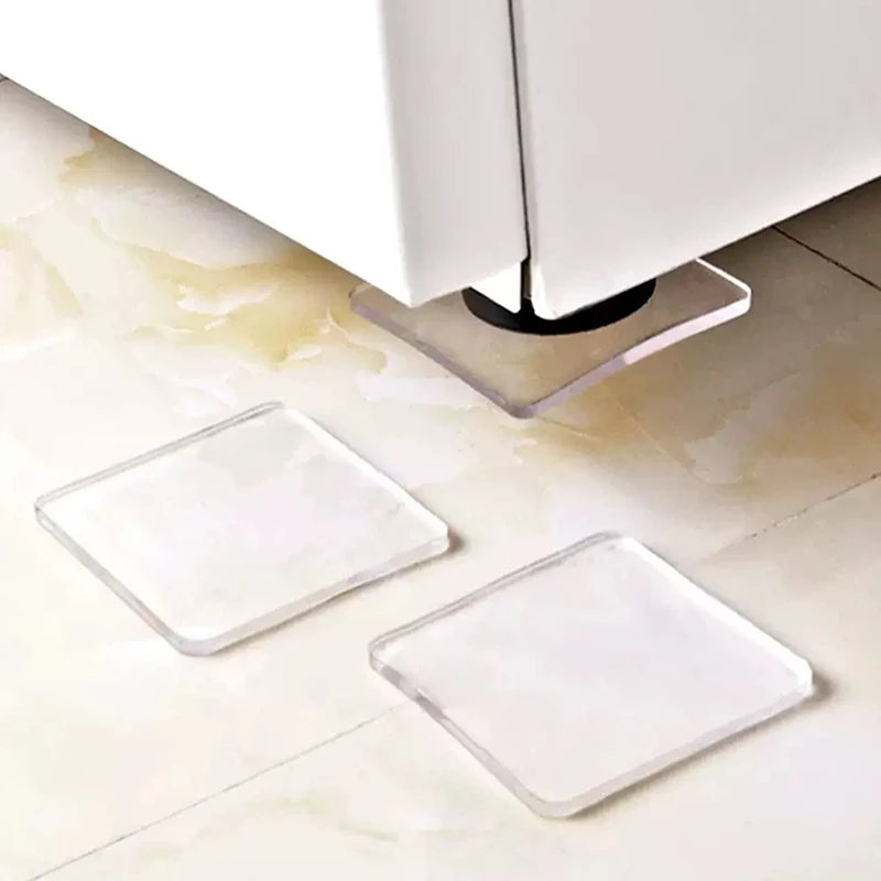tapis anti glissement silicone transparent protection table machine laver multifonctionnelle portable