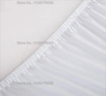 nappe table ronde polyester imperméable blanc moderne intérieur extérieur adaptable 120cm