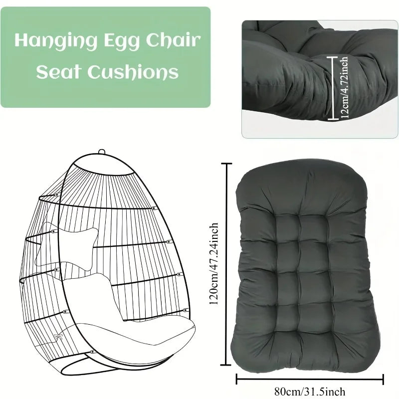 coussin chaise gris uni moderne anti décubitus fibre polyester coton ergonomiqueintérieur extérieur