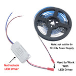ruban led bleu blanc moderne adhésif 3000k 4500k 6500k 100led/m 3m