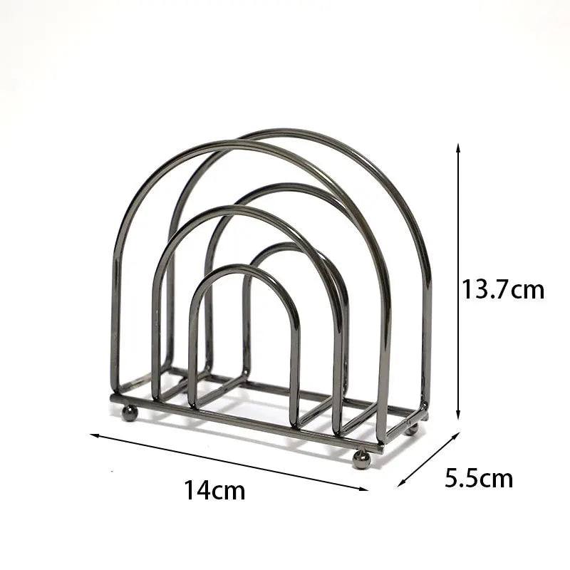 porte serviettes moderne or noir géométrique contemporain minimaliste métal serviettes