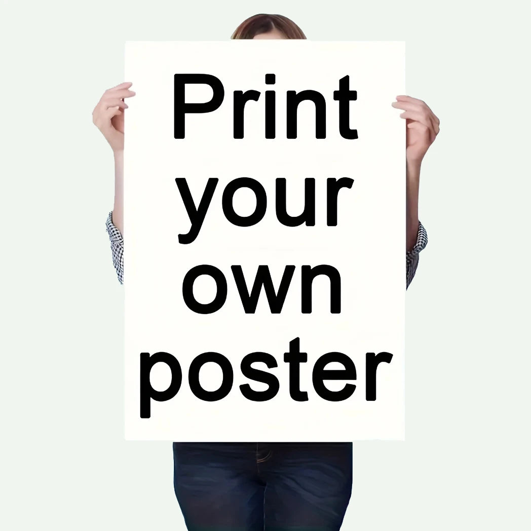 affiches personnalisables photographie moderne blanc clips cadre mural