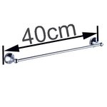 porte serviettes mural or chrome lisse brillant classique vis fixé serviette blanche