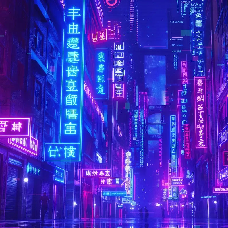 tapis souris cyberpunk tapis jeu urbain impression lumineuse bordures cousues gaming