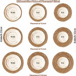 Set de table écologique résistant à la chaleur