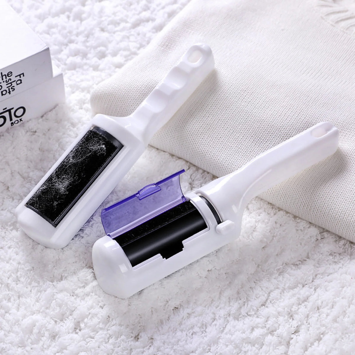 brosse poils rose clair moderne poignée nettoyer tapis canapé lit