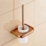 porte serviettes or rose moderne porte savon porte rouleau papier toilette porte gobelet brillant
