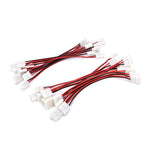 connecteurs led bande broches blanc rouge noir 8mm 10mm adhésifs modernes 20 pièces