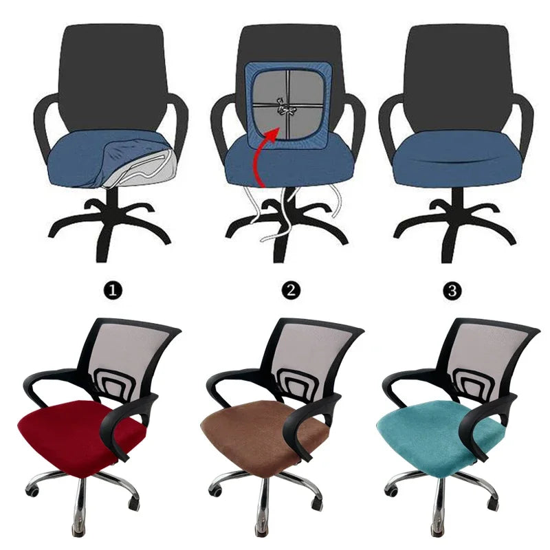 chaise tissu remplacement polyester imprimé moderne adhésif bleu noir gris rouge marron