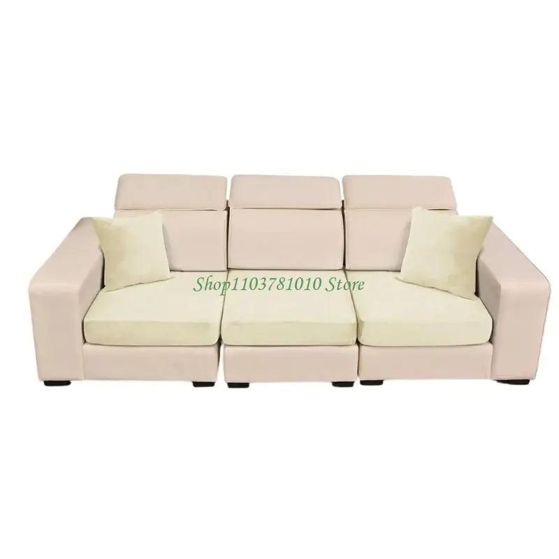 housses canapé velours 100% polyestère vert olive gris bleu marine marron moderne printemps été
