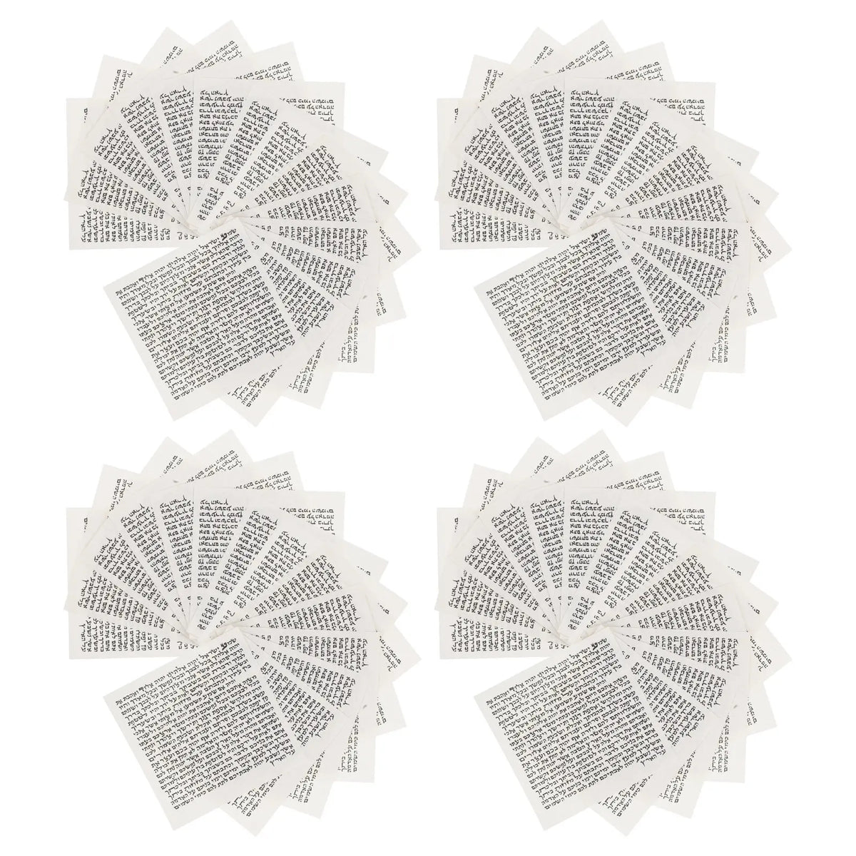décoration murale papier blanc imprimé noir clips occasion fête mères
