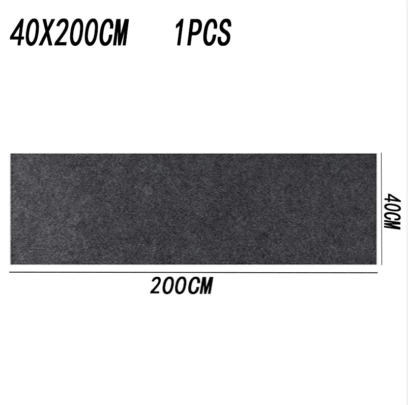 tapis chat adhésif gris moderne tissu anti dérapant protection meuble scratch single layer clothe