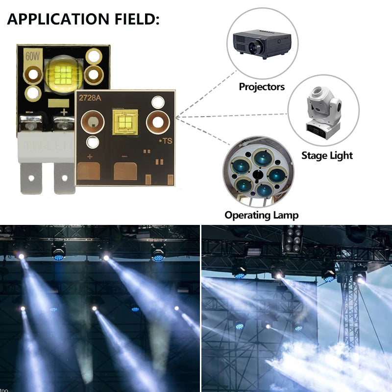 composant électronique led 60w 80w 90w 3v 5v 12v noir doré gris pcb cuivre