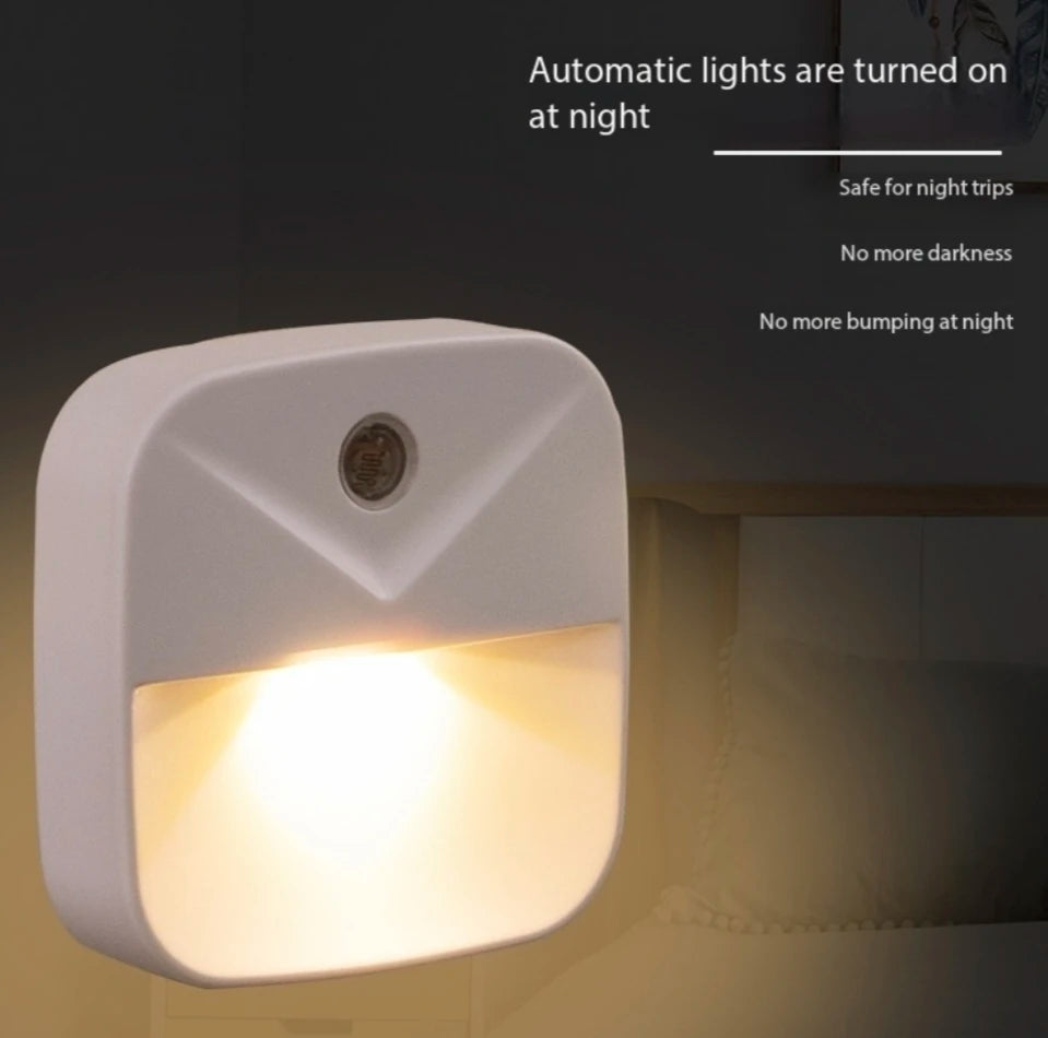 veilleuse led sans fil capteur lumiere prise eu moderne minimaliste chambre bébé enfant chevet