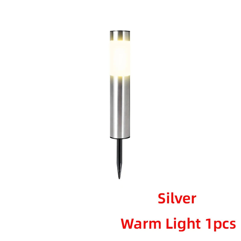 lumière solaire extérieure moderne étanche jardin cheminée ip65 waterproof led