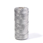 ficelle polyester 100m 1.5mm glitter violet doré bleu vert rouge moderne boîte cadeau fleur