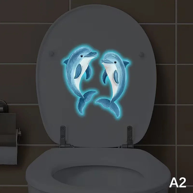 stickers decoratifs lumineux fleurs multicolores papillons arbre fruitier moderne adhésif chambre salon decoration maison