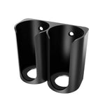 porte gobelets moderne noir lisse organisation murale garage rangement silicorne