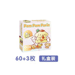 stickers kawaii dessins animés hello kitty cinnamoroll pom pom purin enfants adolescents transparents