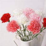fleurs artificielles rouge rose blanches modernes décoration intérieure fête mères mariage
