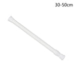 tiges rideau ajustables blancs modernes respectueux environnement 18 90cm pack