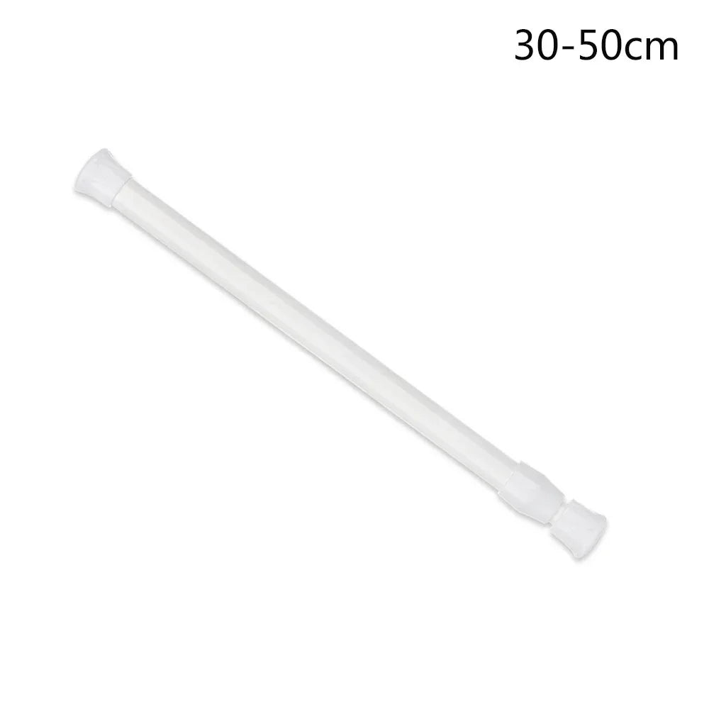tiges rideau ajustables blancs modernes respectueux environnement 18 90cm pack