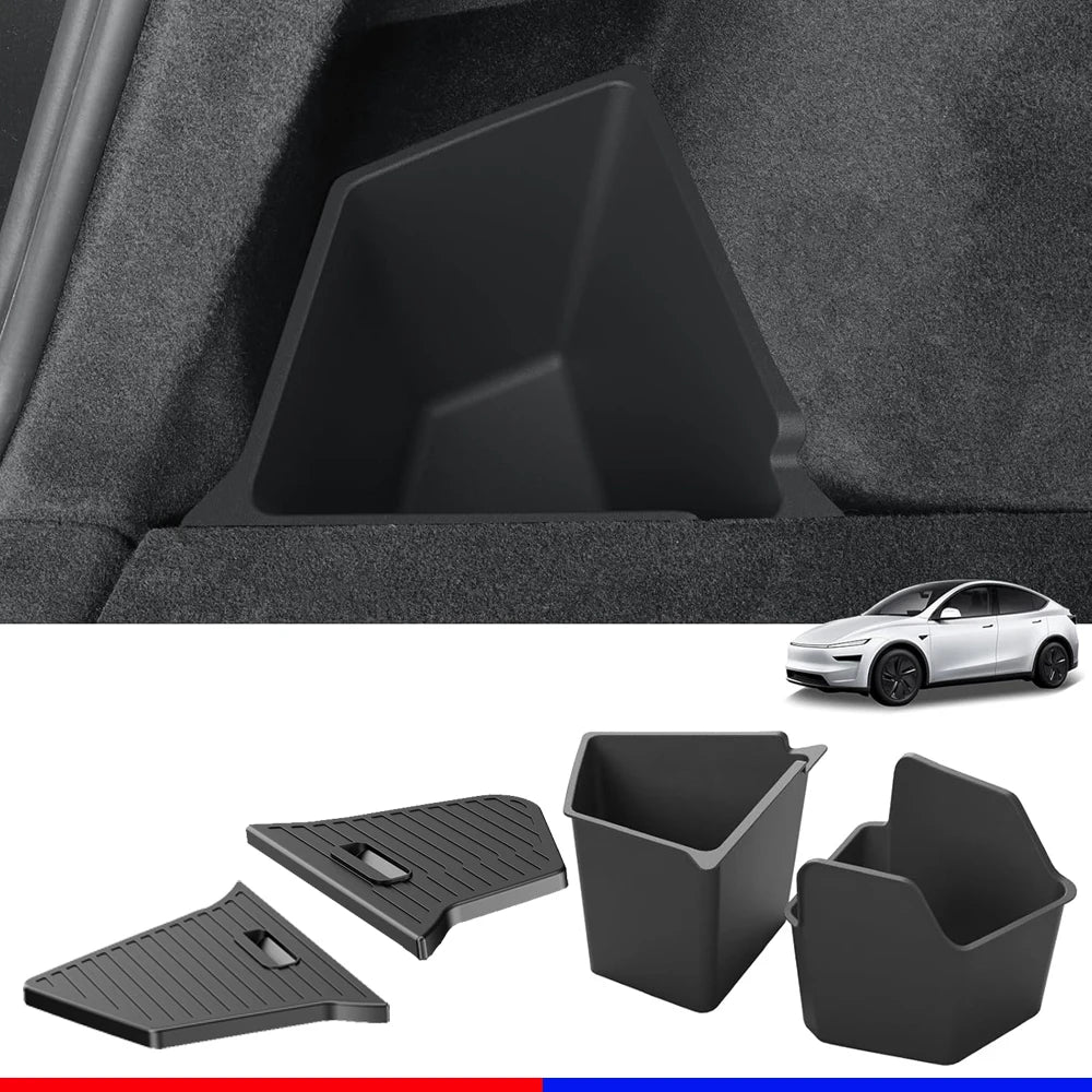 organisateur coffre voiture conteneurs rangement noir facile nettoyer pratique fonctionnel trousseau porte bagages sac