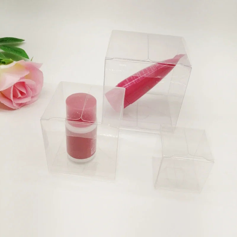 boîtes rangement transparentes pvc occasion anniversaire noël mariage 50 pièces