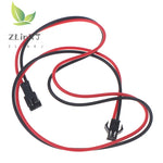 câble électrique blanc orange noir connecteur broches moderne plantation led lumière