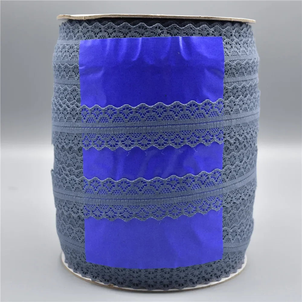 ruban dentelle fine blanc bleu rouge rose violet beige 28mm mariage décoration classique��