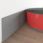 protection murale pvc moderne 8cm large 1m 2m 3m adhésif noir gris rouge