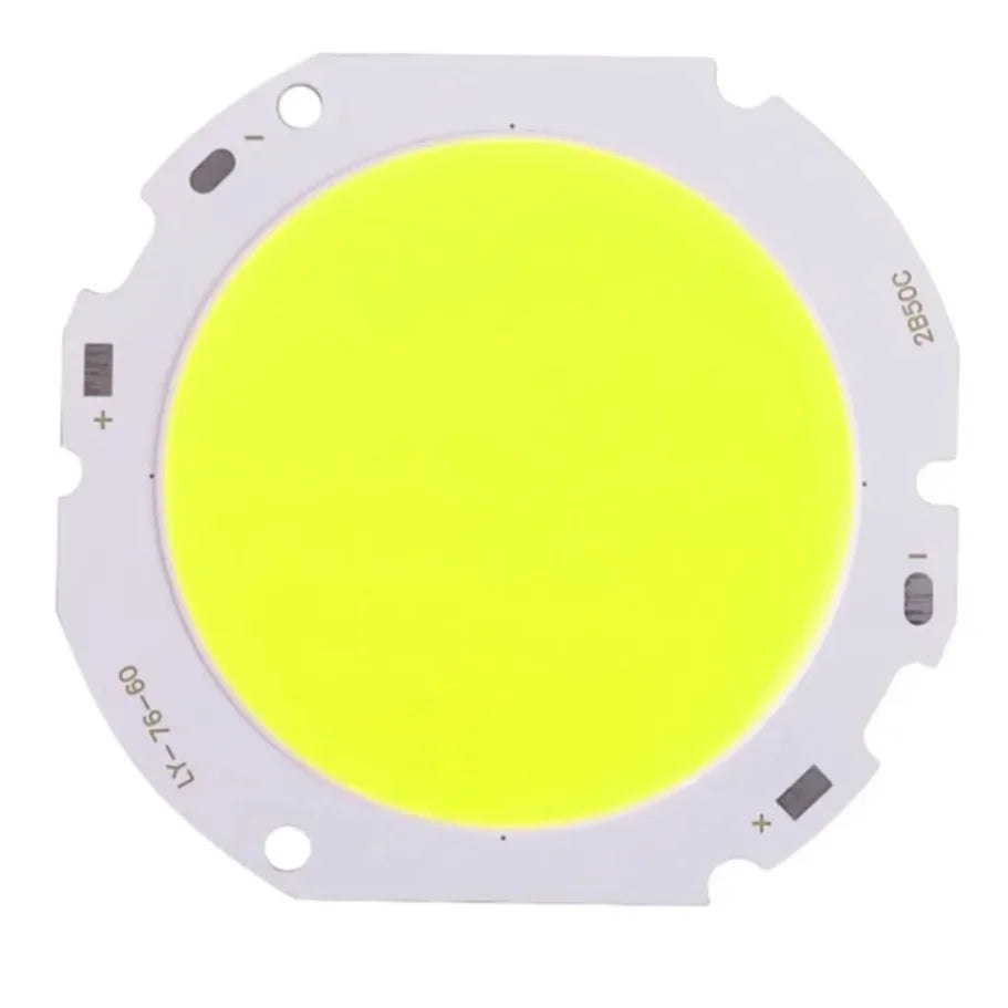 source lumineuse led blanc moderne 50w 6000k 73mm 69mm diycobchip inondation