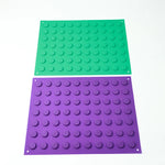 tapis magnétique silicone 12 16 violet circulaire outils médicaux antidérapant réutilisable autoclave ecofriendly